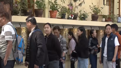 Tibetans mark 15th Day of Losar, pray for Dalai Lama's long life and world peace, Dharamshala (Photo/ANI)