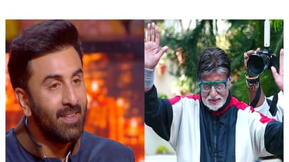 Ranbir Kapoor (L) Amitabh Bachchan (R) (Photos/Sony TV/ANI)