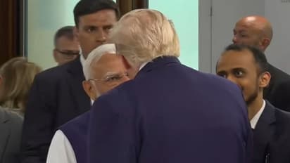 PM Modi, Trump share brief interaction at G7 Summit (Photo/DD News)