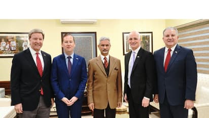 EAM Jaishankar meets US Congressional delegation (Photo/X@DrSJaishankar)