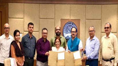 Gauhati University signs MoU with Omeo Kumar Das Institute (Photo/ANI)