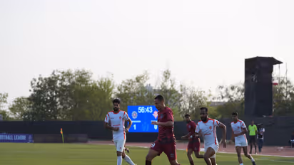 Soukouna’s injury-time strike gives Rajasthan United 1st win. (Photo/IFL)