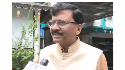 Shiv Sena (UBT) senior leader and MP Sanjay Raut (Photo/ANI)