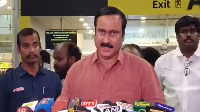 Pattali Makkal Katchi President Anbumani Ramadoss (Photo/ANI)