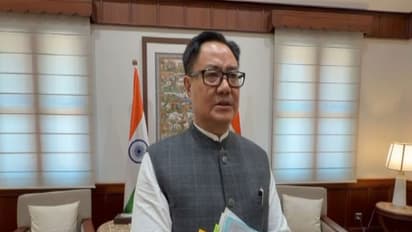 Union Parliamentary Affairs Minister Kiren Rijiju (File Photo/KirenRijijuOffice)