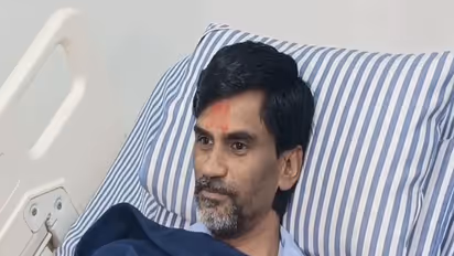 Maratha quota activist Manoj Jarange Patil (Photo/ANI)