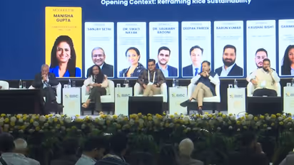 Industry experts discuss carbon credits, sustainable rice farming and farmer incomes at BIRC 2026 (Photo/ANI)
