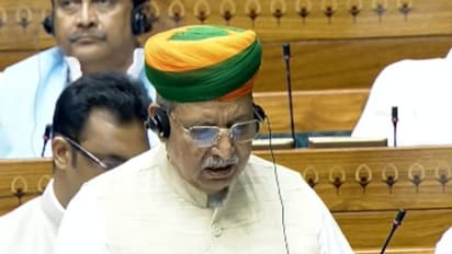 Union Law Minister Arjun Ram Meghwal (Photo: Sansad TV)