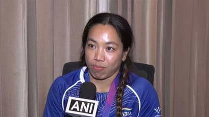 Indian weightlifter Mirabai Chanu. (Photo: ANI)