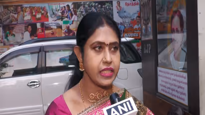 BJP leader Vijayadharani (Photo/ANI)