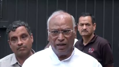 Congress chief Mallikarjun Kharge (Photo/ANI)
