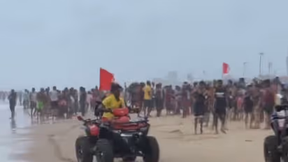 Puri has been designated a 'red zone amid heavy rain forecast (Photo/ANI)