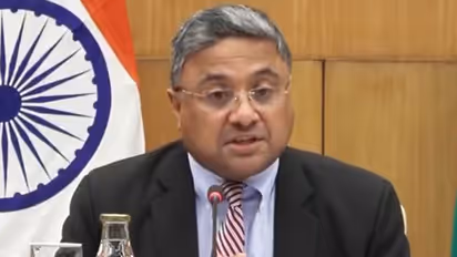 MEA Secretary (West) Sibi George (Photo/ANI)