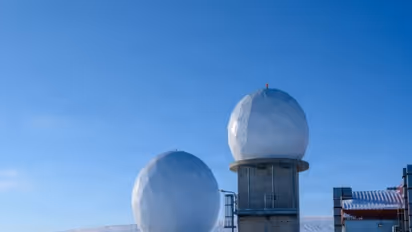 Thule Tracking Station, known as callsign POGO, operated by the US 22nd Space Operations Squadron in Greenland (Photo/US Space Force)