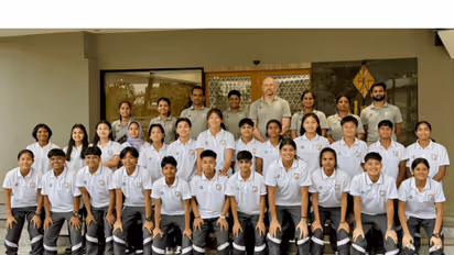 Indian U20 women’s team (Photo: AIFF Media)
