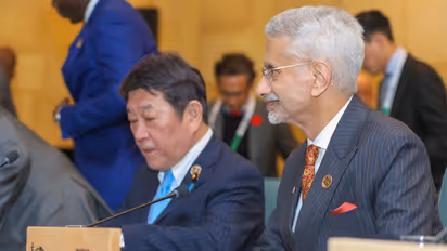 EAM Jaishankar at G7 Foreign Ministers’ Meet Outreach Session on Maritime Security and Prosperity (Photo/X@DrSJaishankar)
