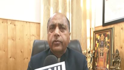 Former Himachal Pradesh Chief Minister and Leader of Opposition Jairam Thakur (Photo/ANI)