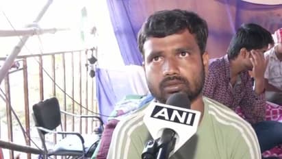 Student Leader Ravindra Paswan (Photo/ANI)