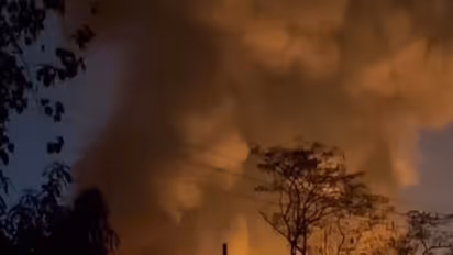 Fire breaks out at Mumbai's Byculla building (File Photo/ANI)