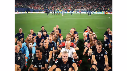 Norway players celebrating during FIFA World Cup 2026 (Photo: X/@ErlingHaaland)