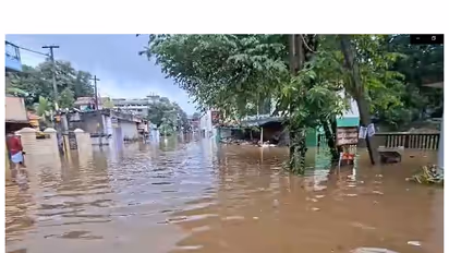 Flash floods in Keralam's Pathanamthitta (Photo/ANI)