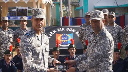 Visual from 1 Jammu & Kashmir Air Squadron NCC at Udhampur (Photo/ANI)