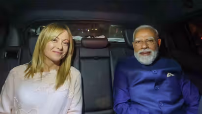 Italian Prime Minister Giorgia Meloni and Prime Minister Narendra Modi (Photo/@narendramodi)
