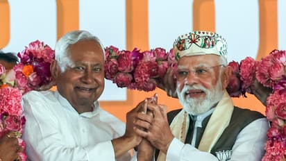 Bihar Chief Minister Nitish Kumar and PM Modi (File Photo/ANI)