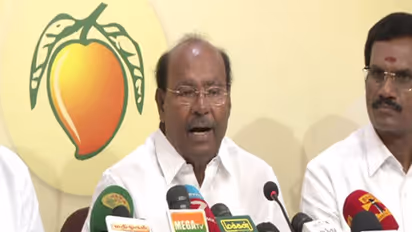 Pattali Makkal Katchi founder S Ramadoss (File Photo/ANI)