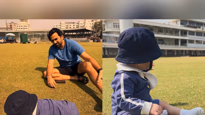 Zaheer Khan with son (Photo/instagram/@zaheer_khan34)