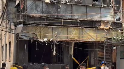 Visuals from the site of the fire (Photo/ANI)