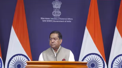 Ministry of External Affairs Spokesperson Randhir Jaiswal (Photo/Youtube@MEAIndia)