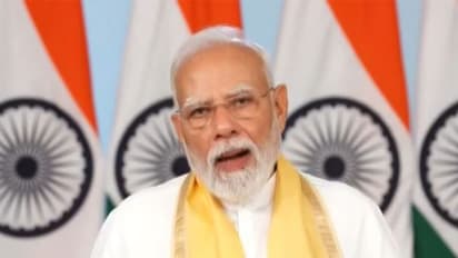 Prime Minister Narendra Modi inaugerated the Rozgar Mela virtually (Photo/ ANI)