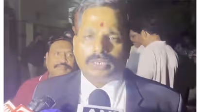 Bandi Bhageerath's counsel advocate Karunasagar (Photo/ANI)