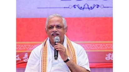 BJP leader BL Santosh (Photo/X/@blsanthosh)