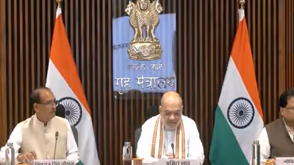 Union Home Minister Amit Shah and Union Agriculture Minister Shivraj Singh Chouhan (Photo/ANI)