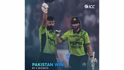 Pakistan beat Sri Lanka by three wickets to seal ODI tri-series title. (Photo: X/@ICC)