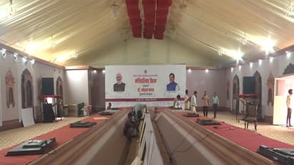 MP: Preparation underway for the special cabinet meeting (Photo/ANI)