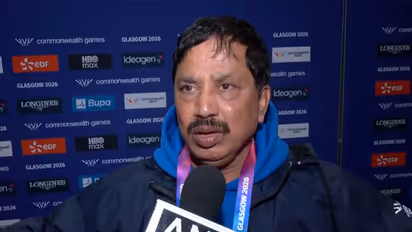 The head coach of the para-athletics team at Glasgow 2026, Satyanarayana Shimoga. (Photo: ANI)