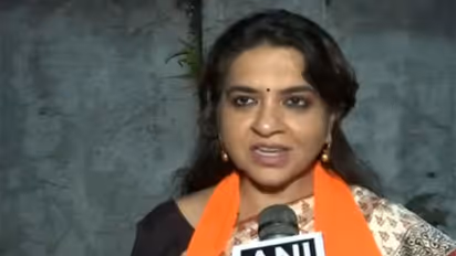 Shiv Sena leader Shaina NC (Photo/ANI)