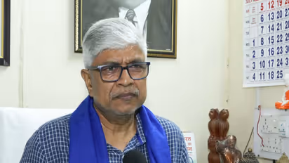 AICC in-charge for Uttar Pradesh Rajendra Pal Gautam. (Photo/ANI)