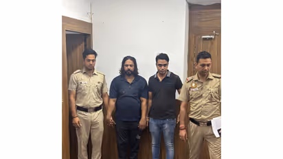Amir Shokeen was arrested by Delhi Police today (Photo/Delhi Police)