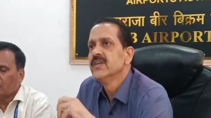 Krishan Mohan Nehra, Director of Maharaja Bir Bikram (MBB) Airport in Agartala (Photo/ANI)