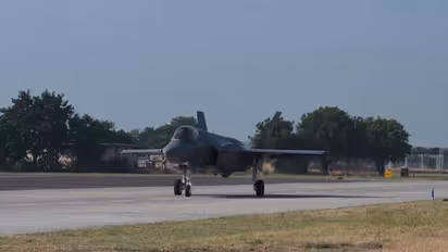 US Air Force F-35A fighter jets take to skies over Jodhpur (Photo/US Air Force video by Airman 1st Class Nathaniel Jackson)