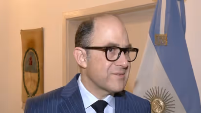 Mariano Caucino, Argentine Ambassador to India (Photo/ANI)