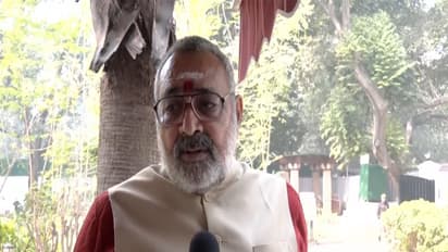 Union Minister Giriraj Singh (Photo/ANI)