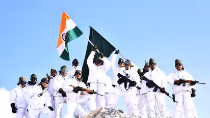 Amit Shah greets ITBP 'Himveers' on Raising Day (Photo/X/@AmitShah)