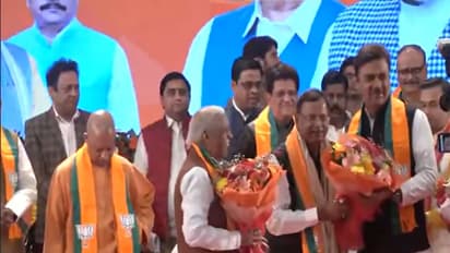 Union MoS Pankaj Chaudhary has been elected as the State BJP President. (Photo/ANI)