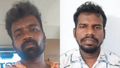 Accused Karthik (left) and accused Mohanraj (right) arrested (Photo/ANI)