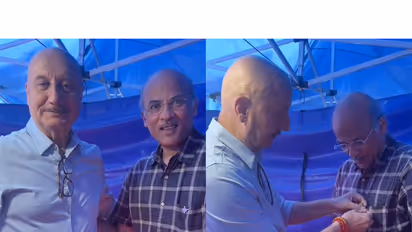 Anupam Kher, Sooraj Barjatya (Photo/Instagram@anupampkher)